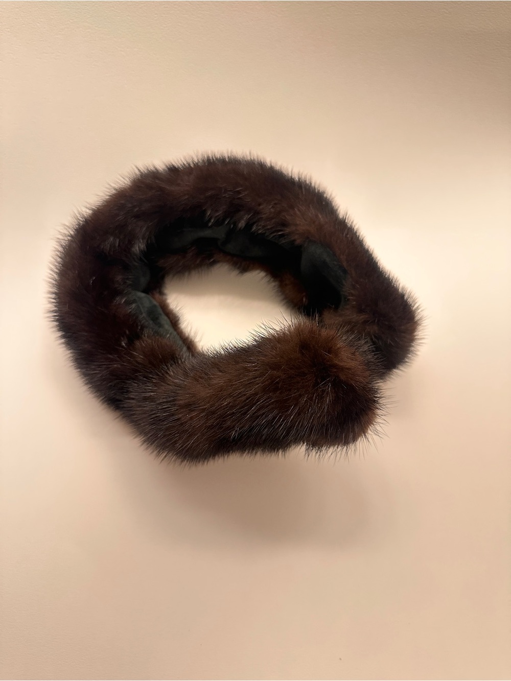 Real Mink Fur Collar or Headband - Women's Winter Accessory